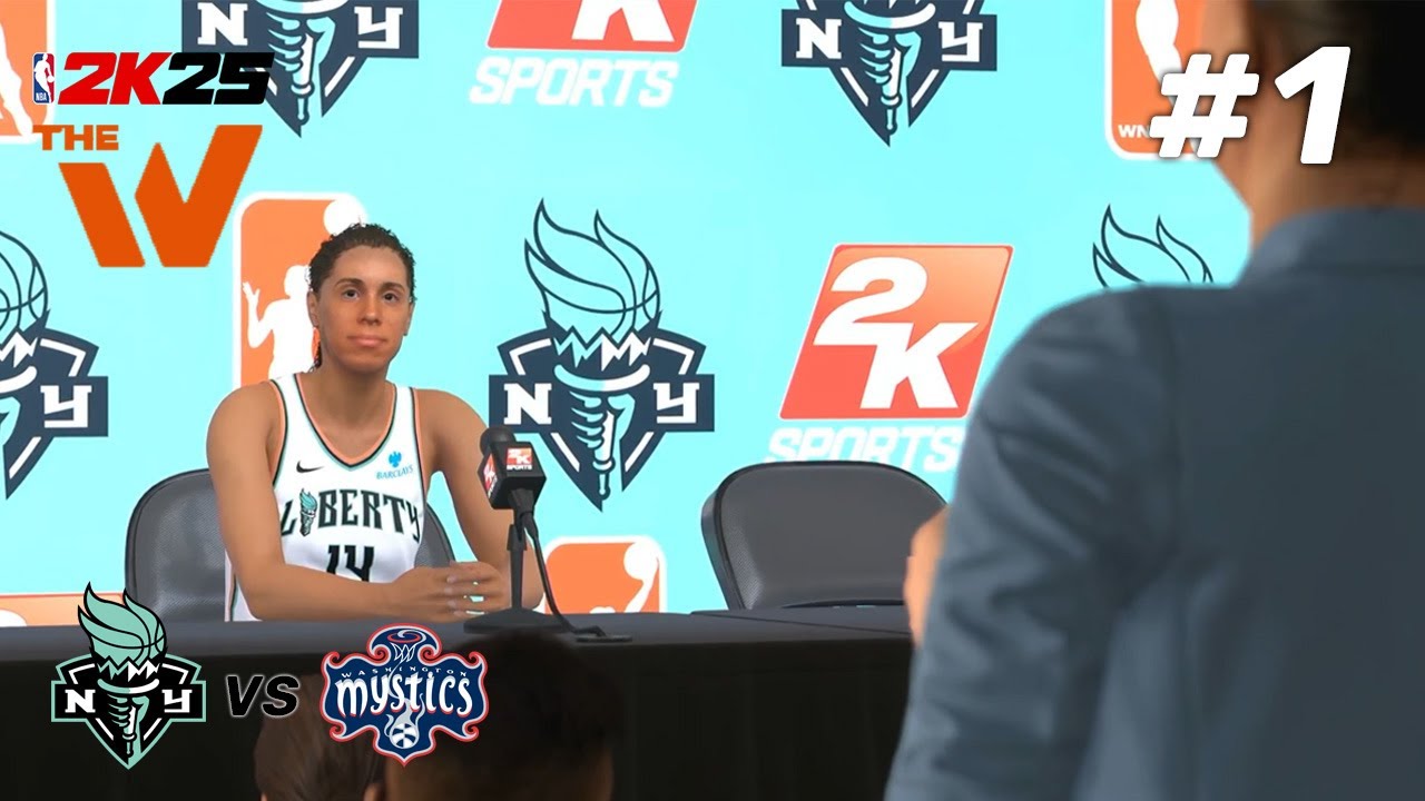 NBA 2K25 The W (PS5) Ep. 1 - My WNBA Journey Begins