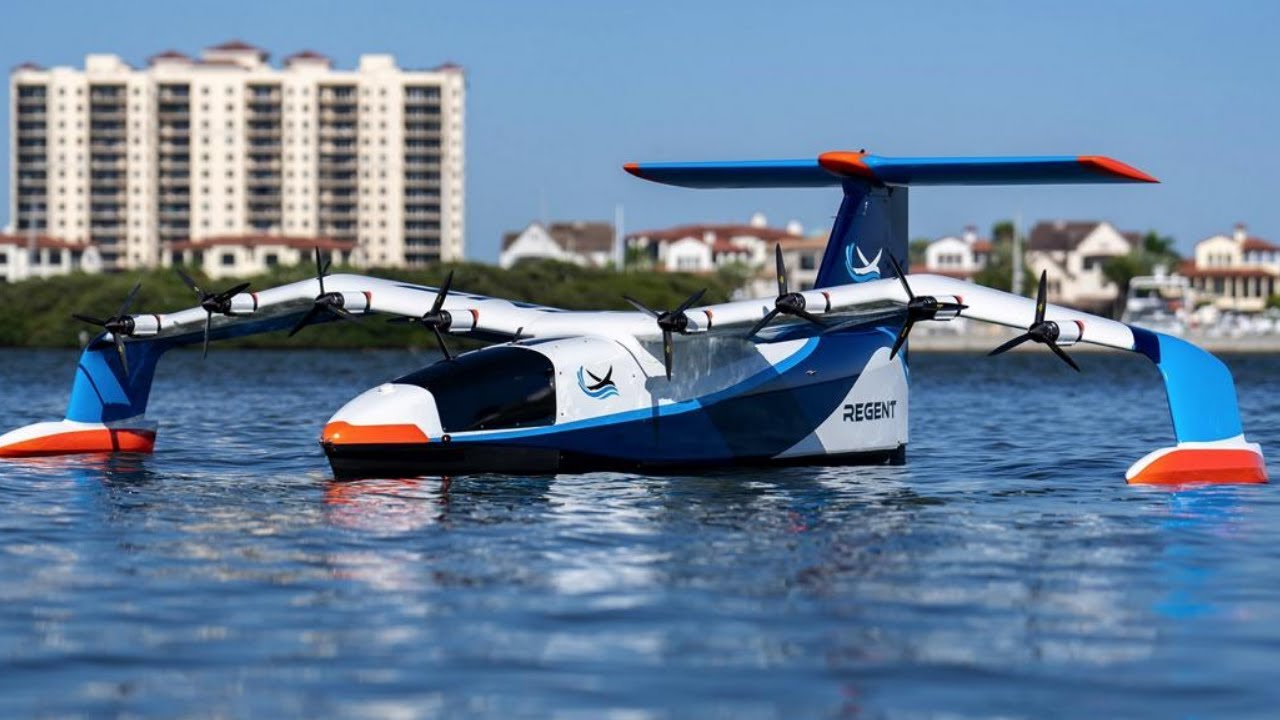 REGENT Craft Viceroy Seegleiter: Das elektrische Flugboot der Zukunft!
