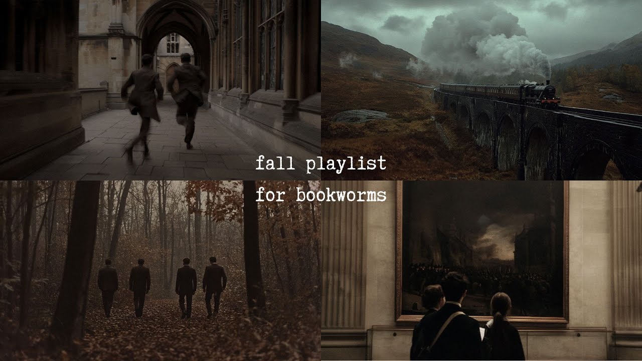 dark academia fall playlist for bookworms (secret history and dead poets society kind of vibe)