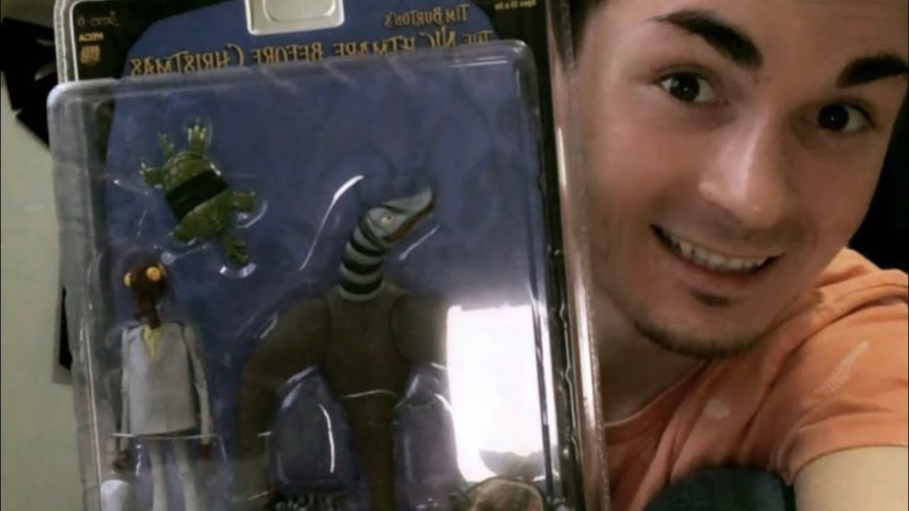 Nightmare Before Christmas Spider Hair Monster & Melting Guy Super Rare Unboxing NECA Series 6