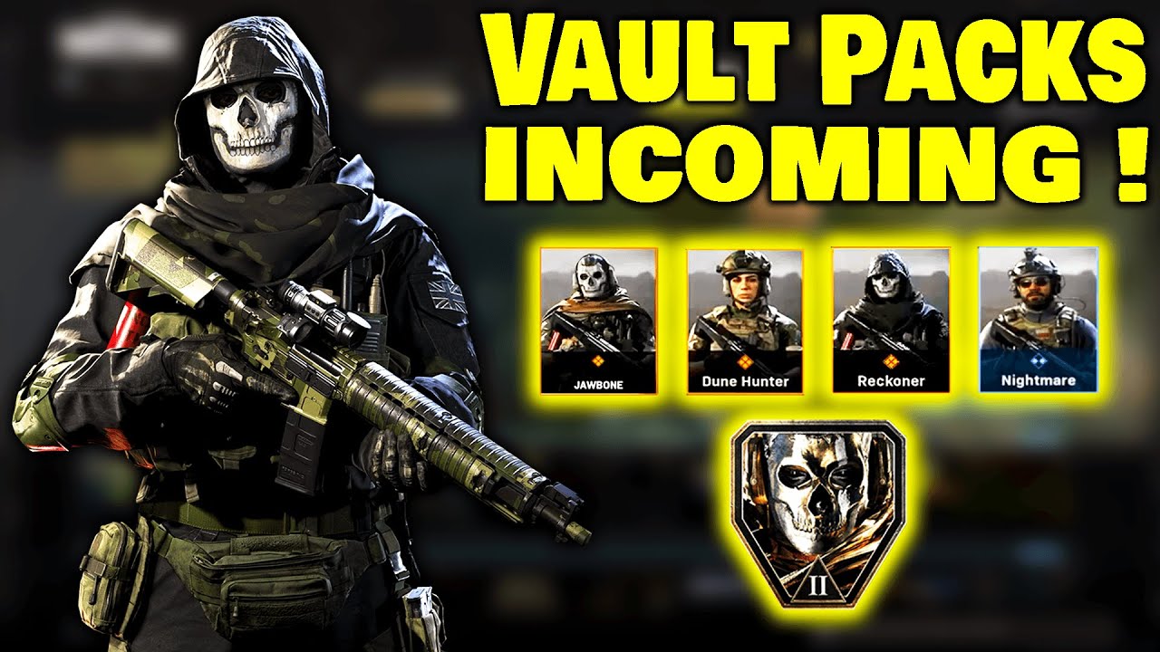Season 2 Vault Packs Are Coming In Warzone !