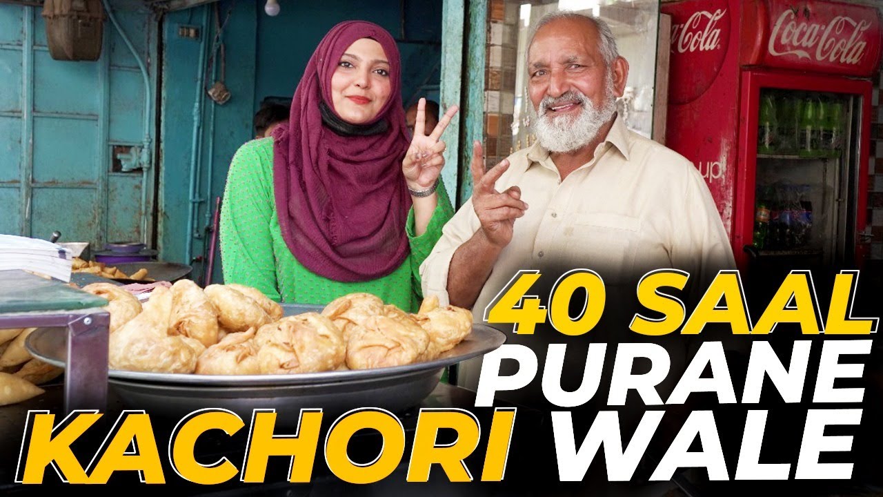 Liaquatabad ki 40 saal purani bismillah kachori corner | Where's The Food | Metafood #streetfood