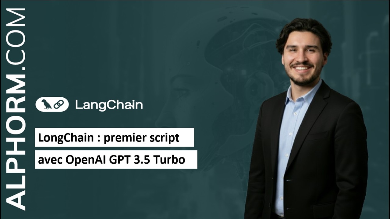 LongChain : premier script avec OpenAI GPT 3.5 Turbo