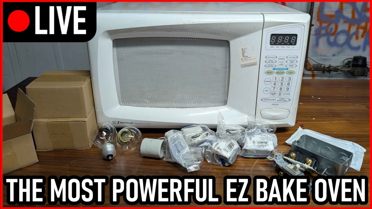 [LIVE] Building a device to Cook Food using nothing but Light Bulbs