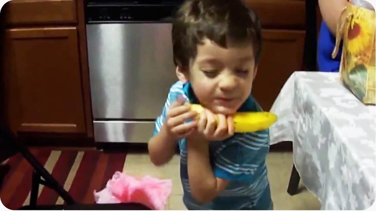 April Fools Prank Backfired! | Little Kid LOVES Banana