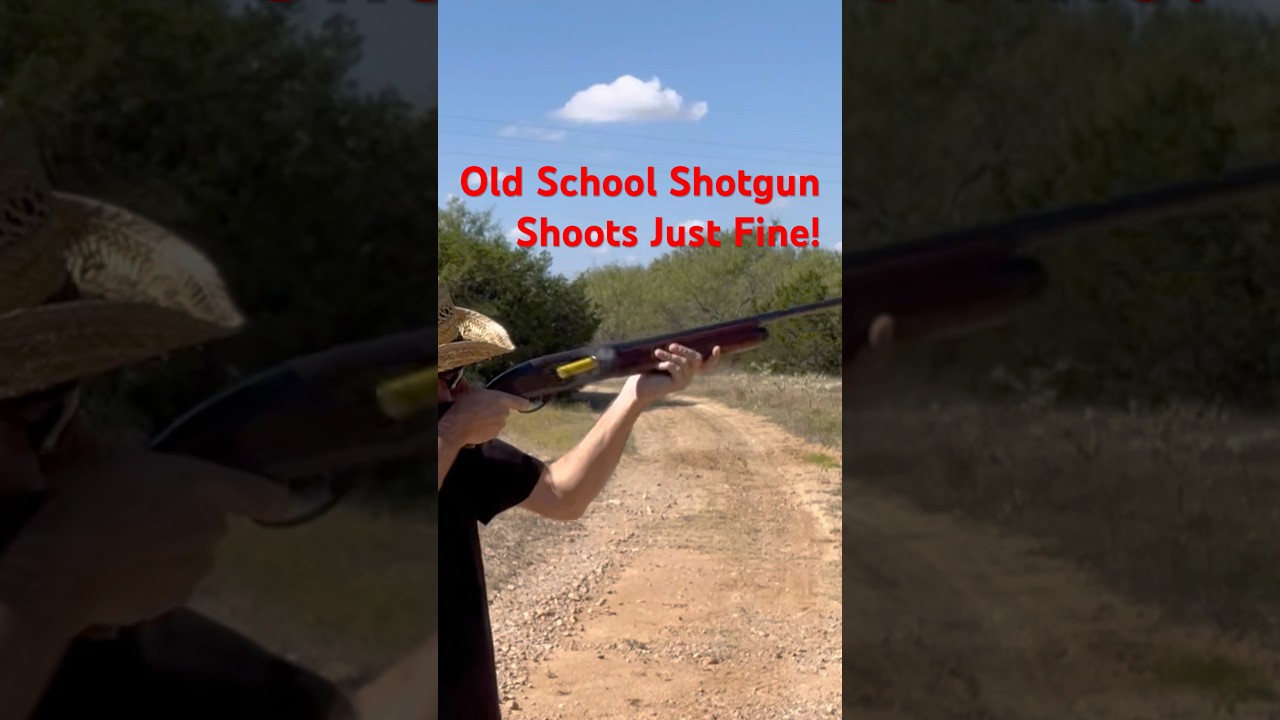 Shooting 1950s Remington Sportsman 48