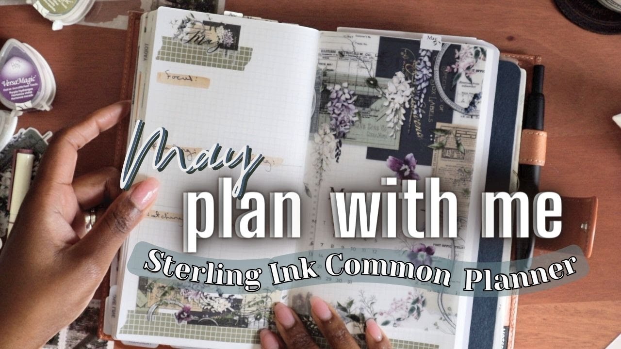Планируйте вместе со мной | Ежедневник Sterling Ink Common
