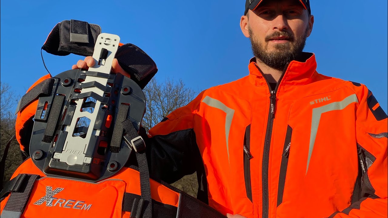 Testing the Stihl Advance X-TREEM harness with FS-560,FS-490,FS-460,FS-300. (Ham Profesional Stihl )