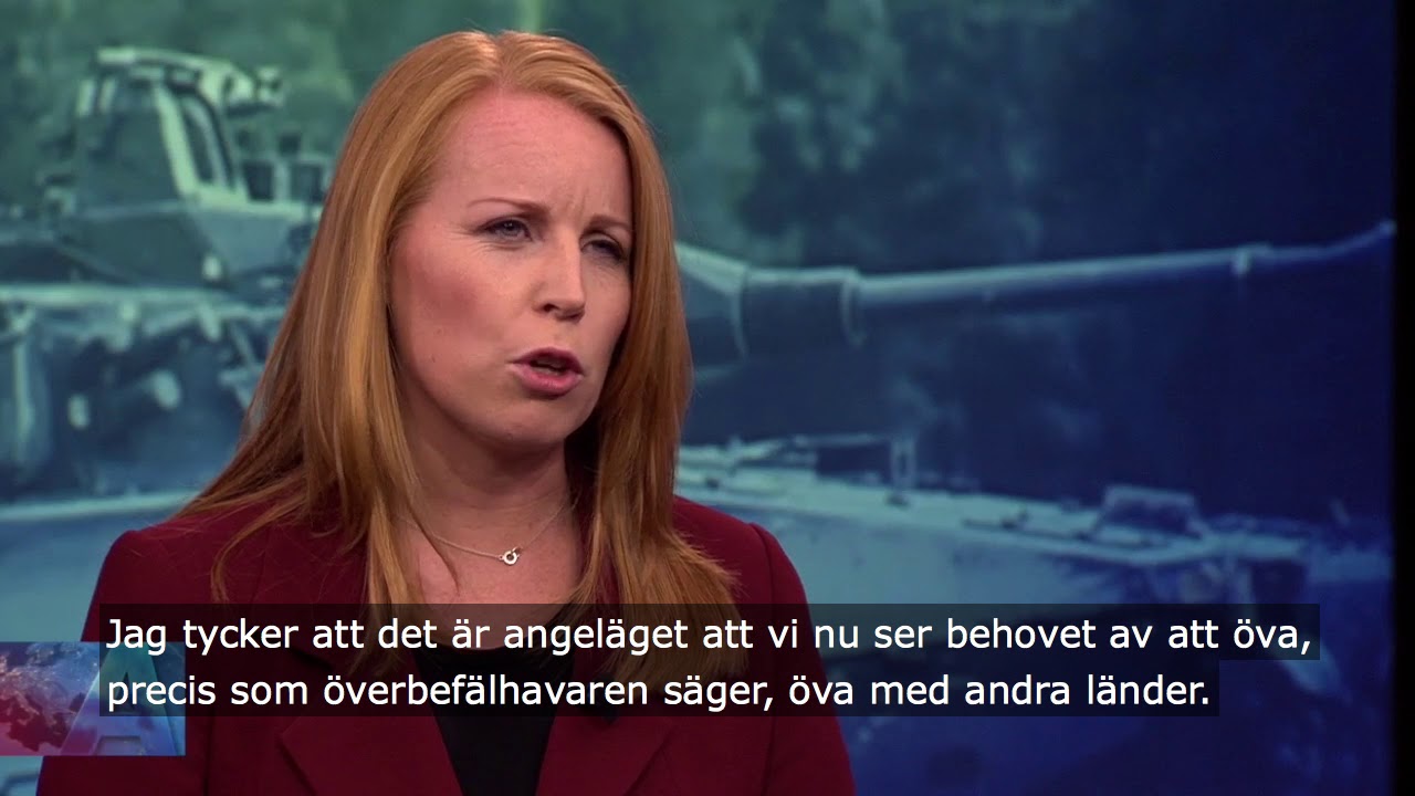 Debatt mellan Annie Lööf och Jonas Sjöstedt i Aktuellt 2017-09-18