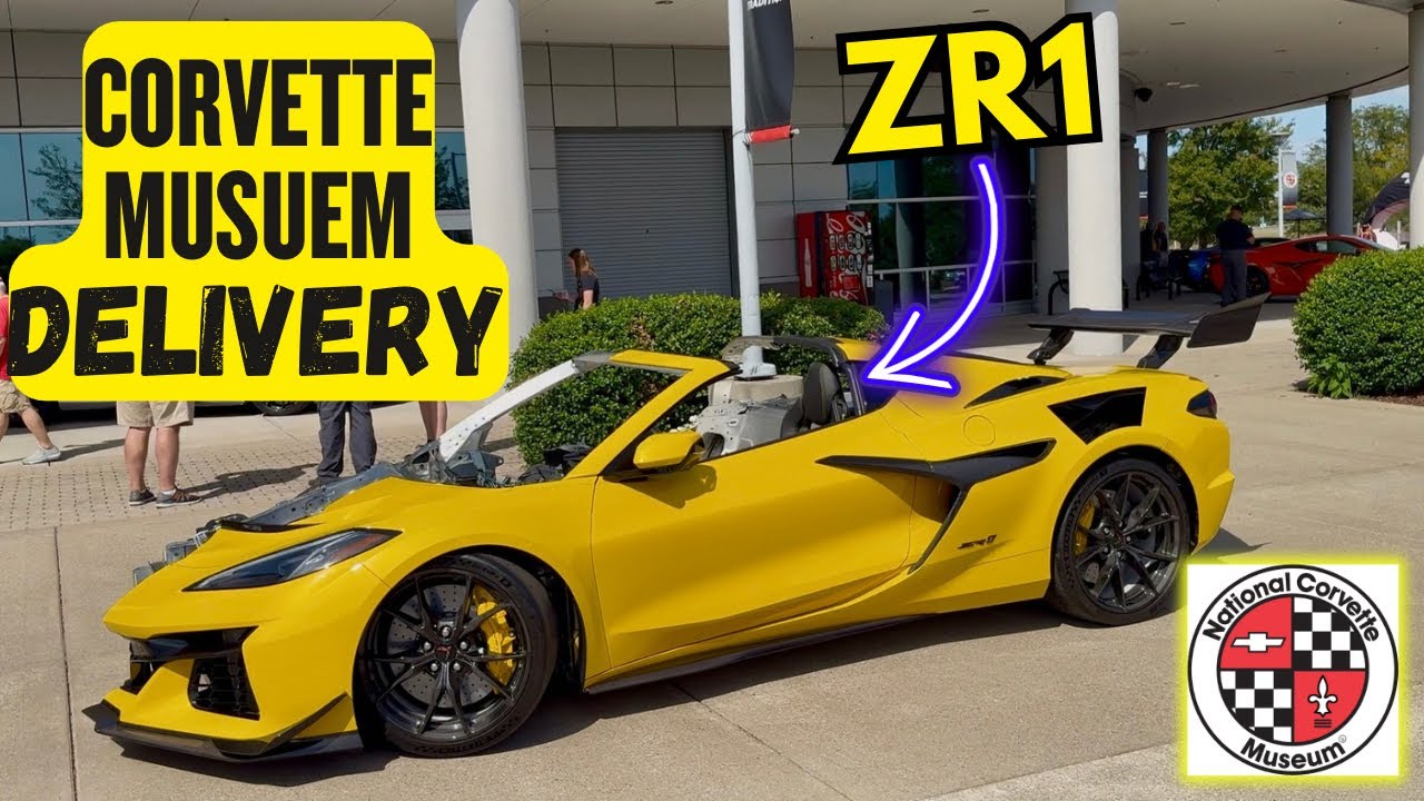 Taking Delivery at the National Corvette Museum — What an Experience!-ZR1X Sighting!