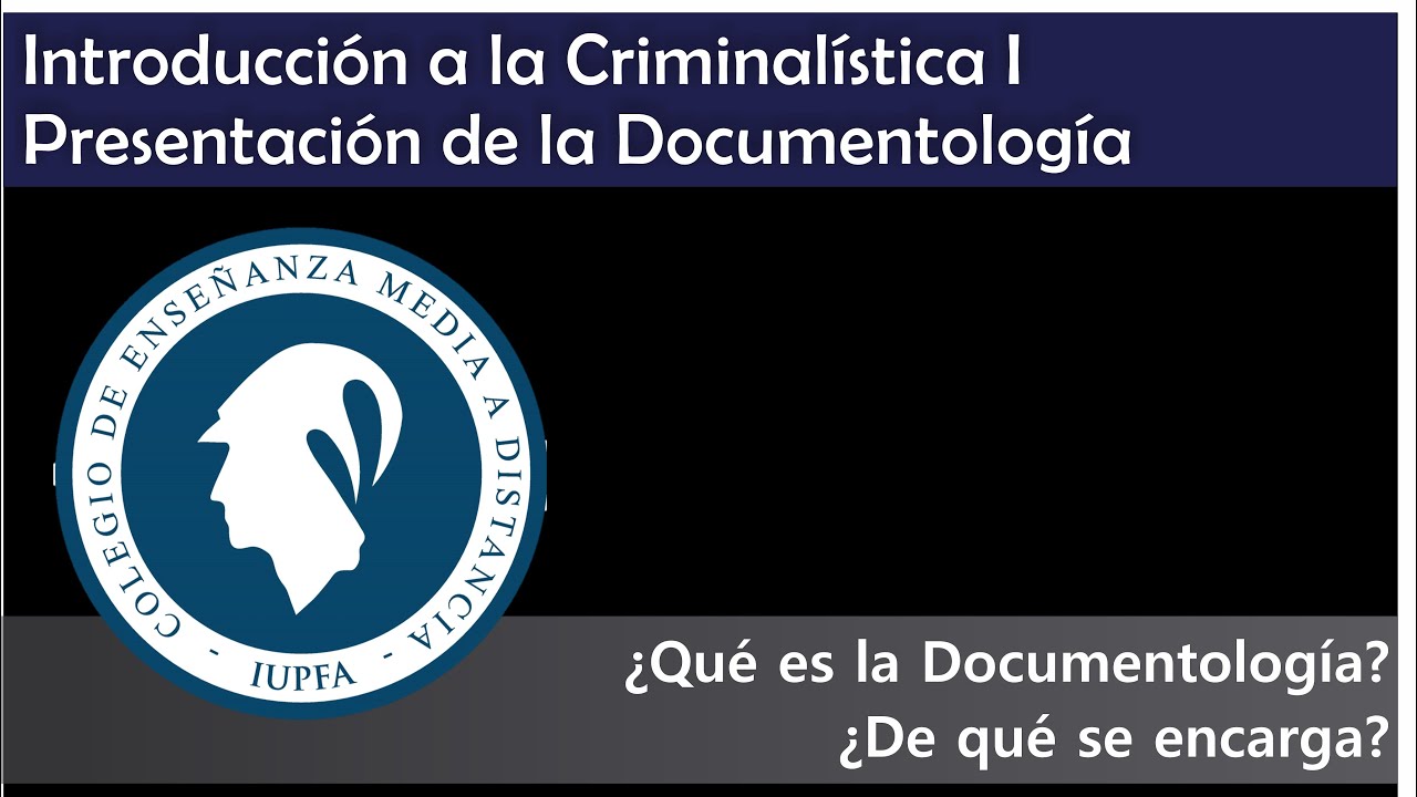Criminalística y Ciencias Forenses: ¿Qué es la Documentología (o Scopometría)?