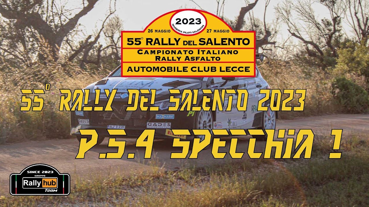 55° Rally del Salento 2023  P.S.4 Specchia 1