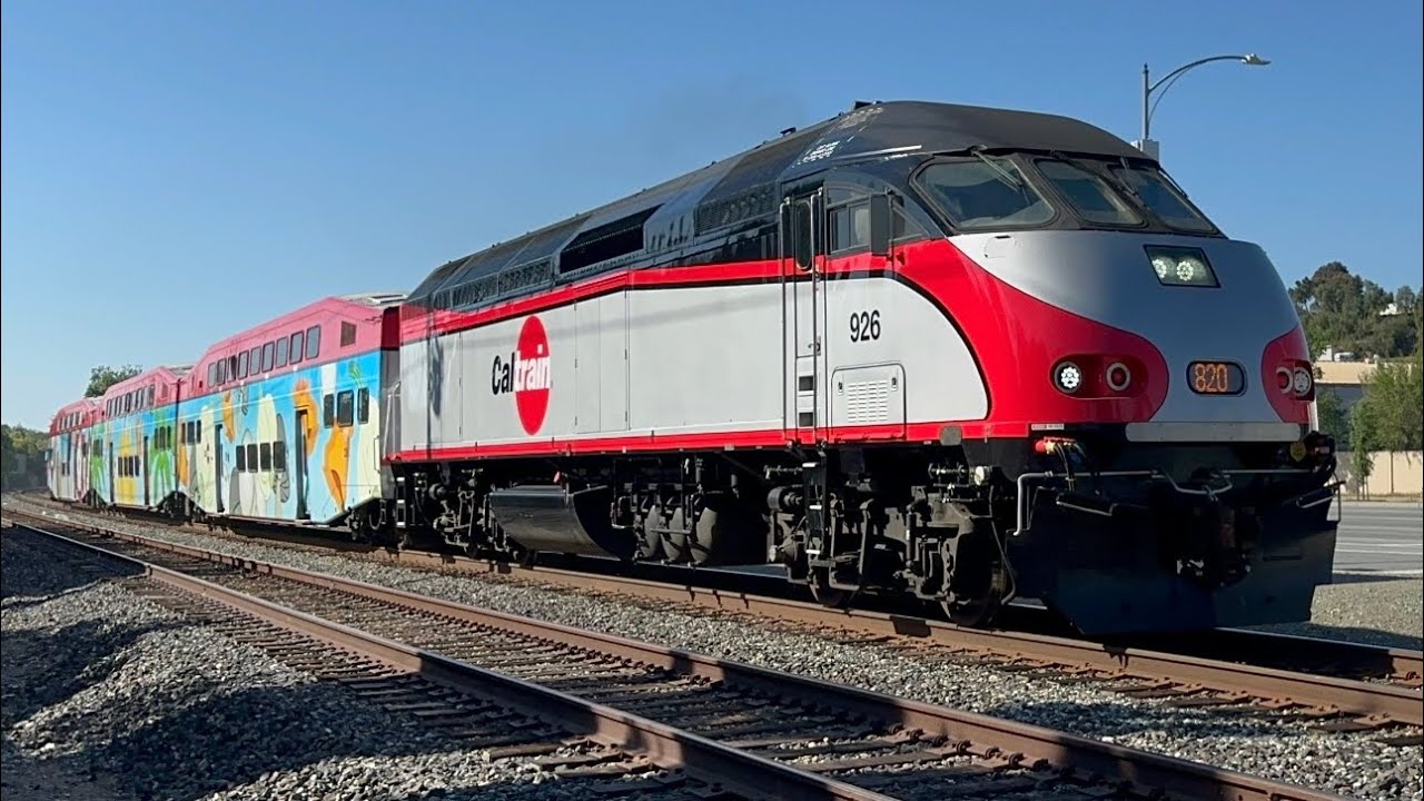 Caltrain South County Connector trains