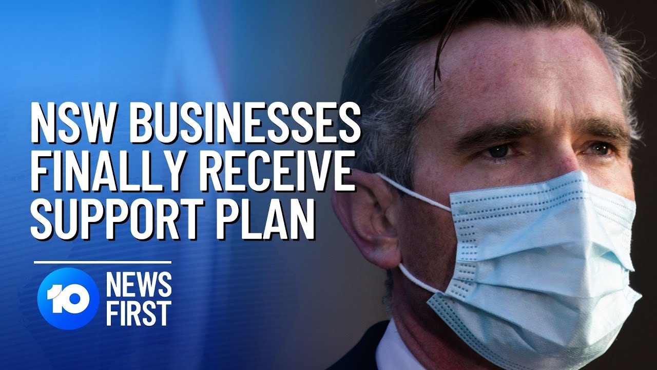 NSW COVID-19 Business Support Plan Launched | 10 News First