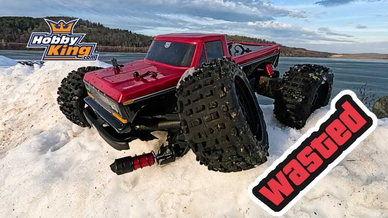 Тестирую свои новые батареи с модернизированным аккумулятором Arrma Kraton 4s. Использую аккумуля...