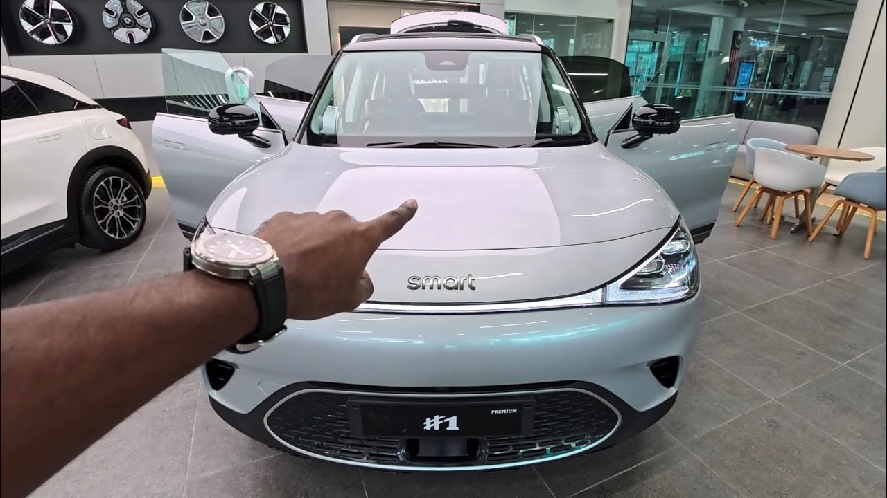 POV! Новинка 2025 года! SMART №1 Premium в цветах Cyber ​​Silver и Dark Matter