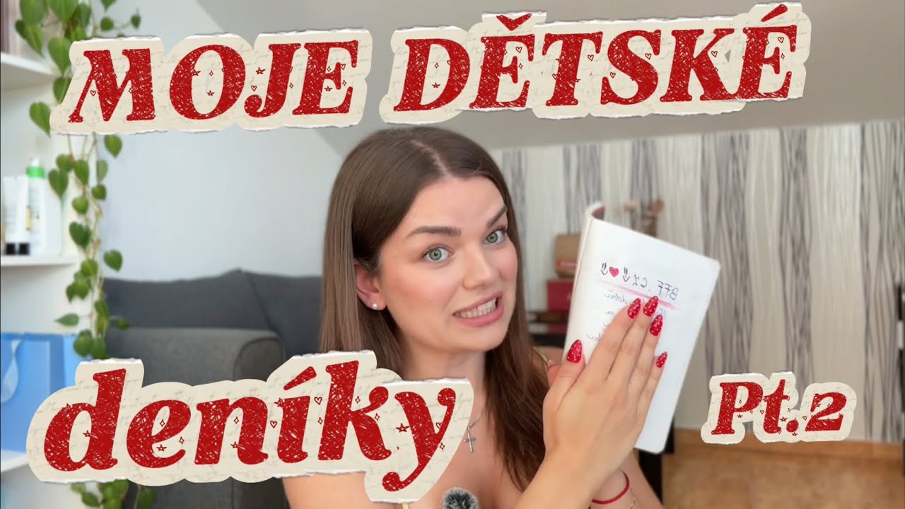 moje dětské deníky | první lásky, kamarádky, škola, co tajného jsem si psala? - part 2