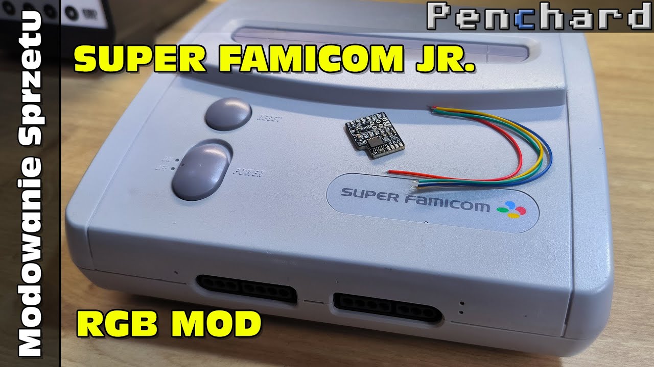 RGB MOD - Super Famicom Jr.