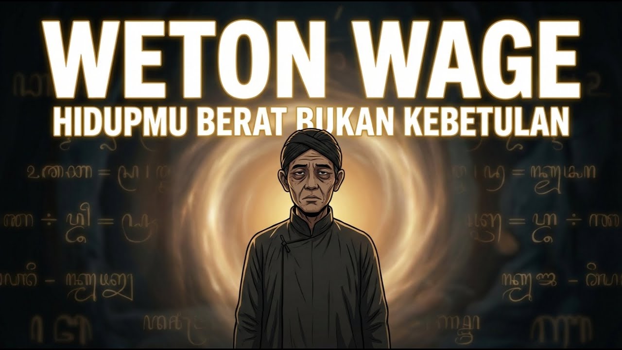 WETON WAGE — Hidupmu Terlalu Berat? Ini Alasan Spiritual yang Jarang Diketahui