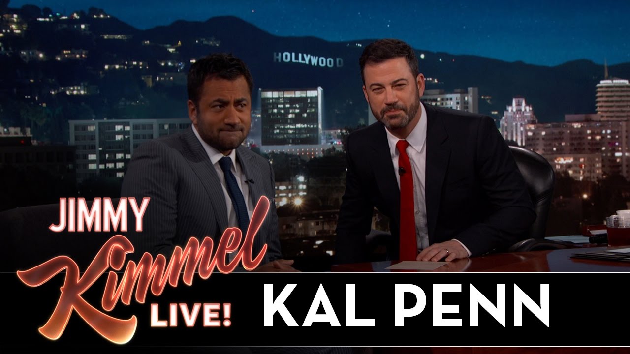 Jimmy Kimmel and Kal Penn Look a LOT Alike