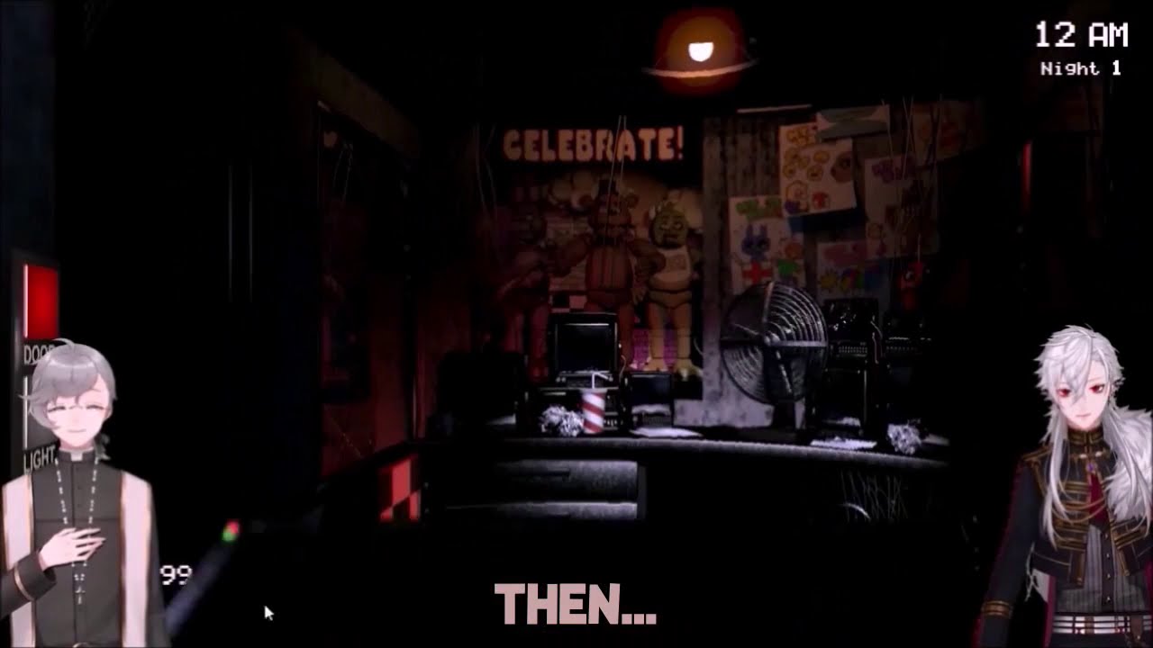 ChroNoiR Plays FIve Night at Freddy's【Nijisanji/ENG Sub】