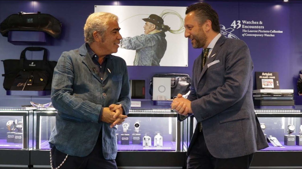 Aurel Bacs & Laurent Picciotto at the Phillips’ May 2017 Hong Kong Auction