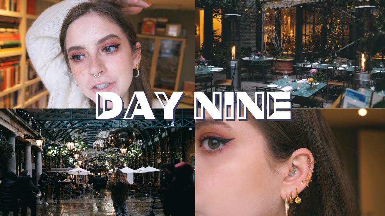 VLOGMAS 2021 DAY 9: New Ear Stack + New Nails | sunbeamsjess