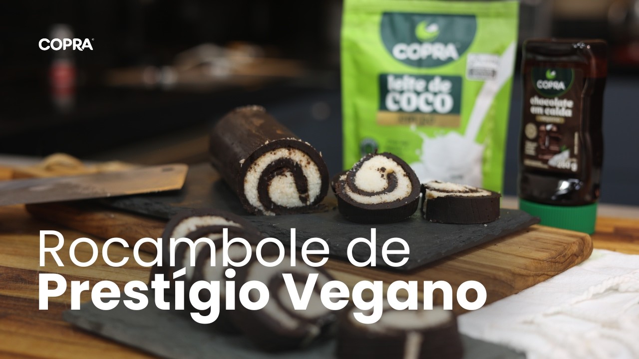 Rocambole de Prestígio - Sobremesa fácil com poucos ingredientes