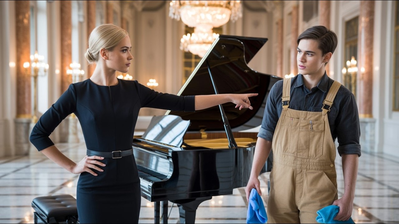 “If You Perform Chopin, I’ll Marry You” — The Janitor’s Reaction Silenced the CEO ✅