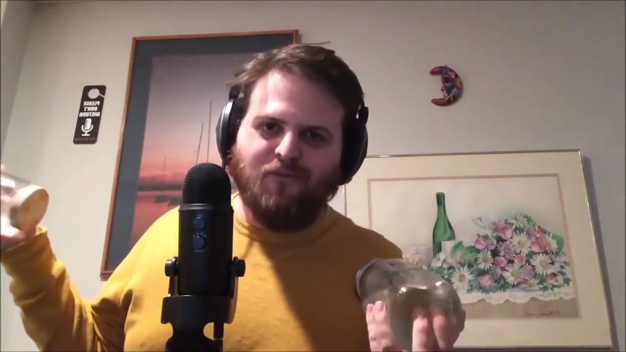 ASMR Mason Jar Tapping with Inaudible and Unintelligible Whispers