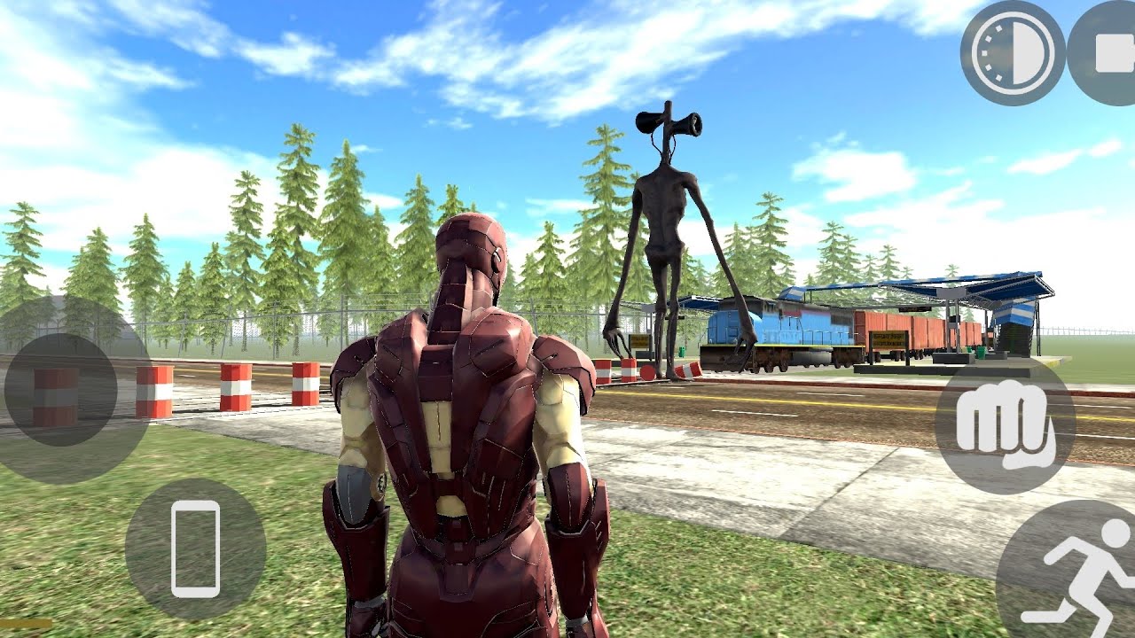 Train Vs Siren head || Indian bike driving 3d game 