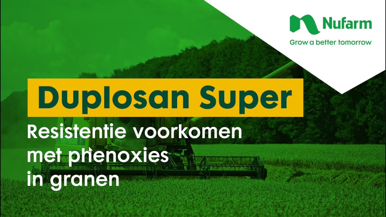 Duplosan Super, Resistentie voorkomen met phenoxies in granen