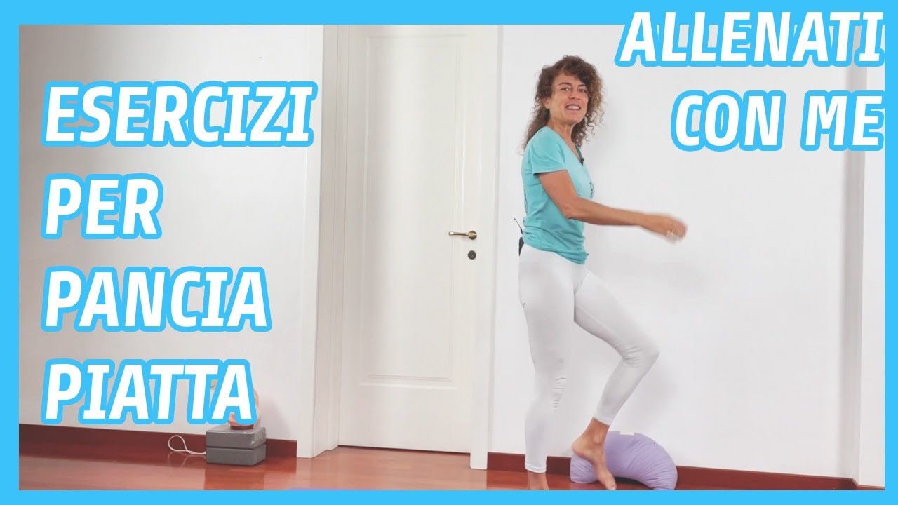 Pancia piatta 1 | Esercizi tonificanti per ridurre l'adipe addominale e avere una pancia più piatta