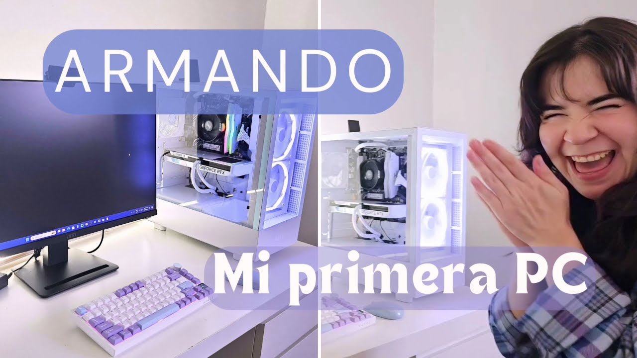 ARMANDO MI PRIMERA PC EN DIRECTO | @eliabeanie