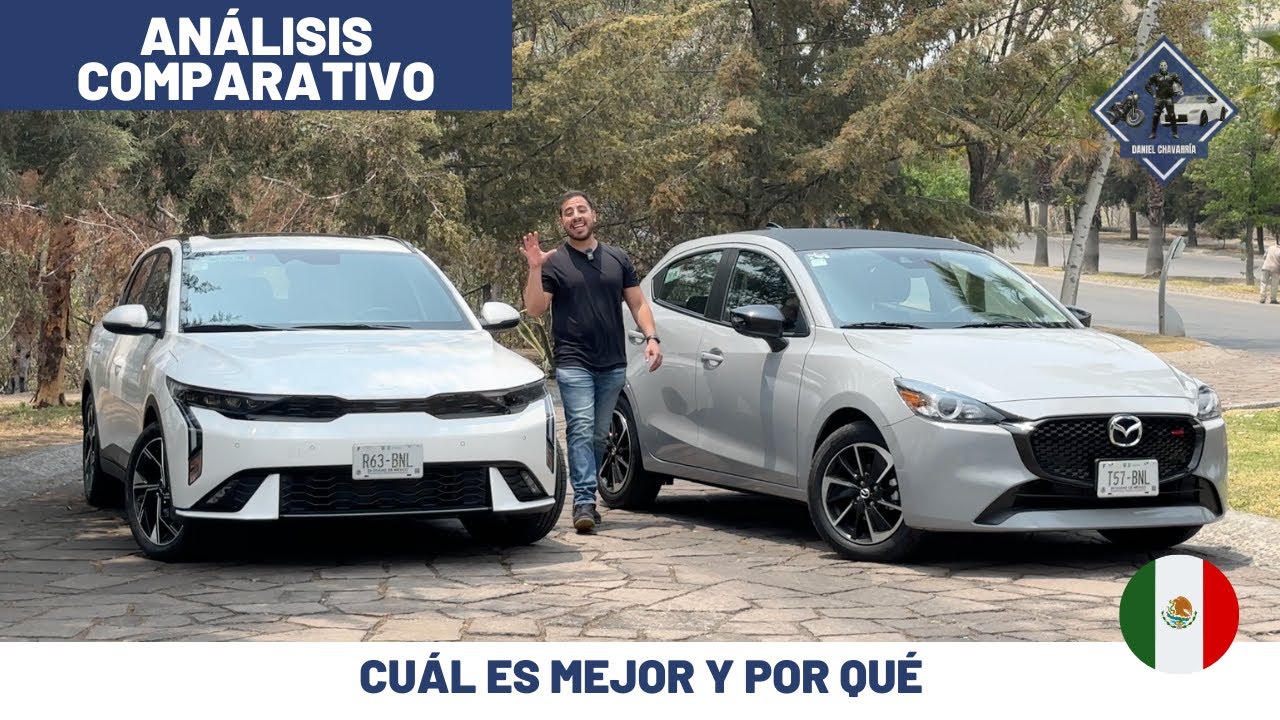 Mazda 2 2024 VS KIA K3 2024 - Análisis comparativo | Daniel Chavarría