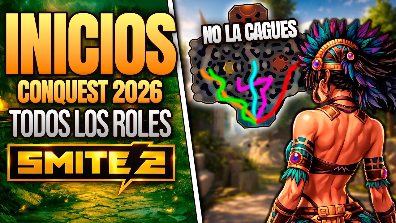 SMITE 2 | INCIOS CONQUISTA 2026 | TODOS LOS ROLES