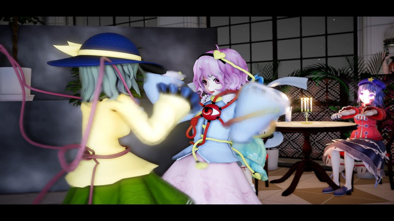 【第10回東方ニコ童祭】東方MMDで映画MASK再現　[Touhou MMD]The MASK - Hey Pachuco