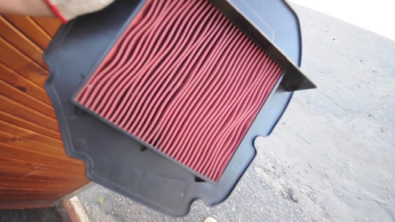 Замена фильтра Honda Varadero. xl1000v. Air Filter Varadero 1000. xl1000v, Воздушный фильтр