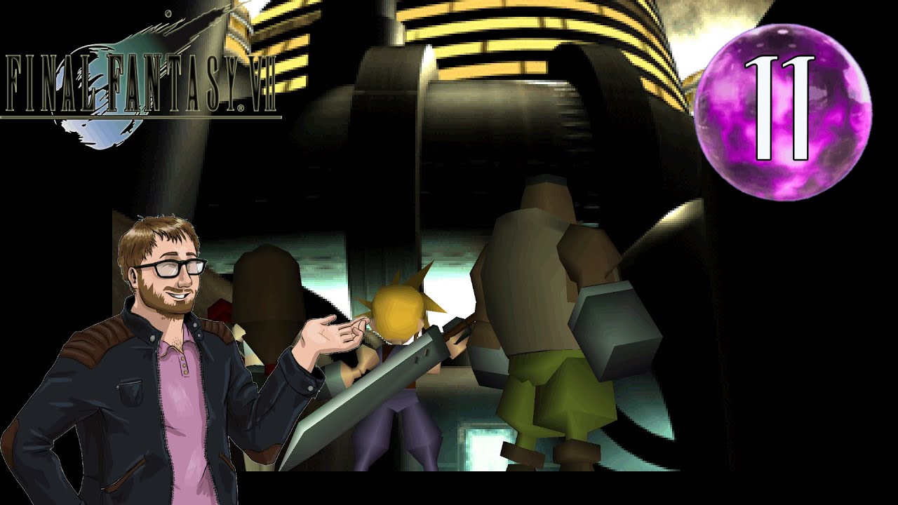 Breaking into Shinra  - FF7 100% Guide - Ep 11