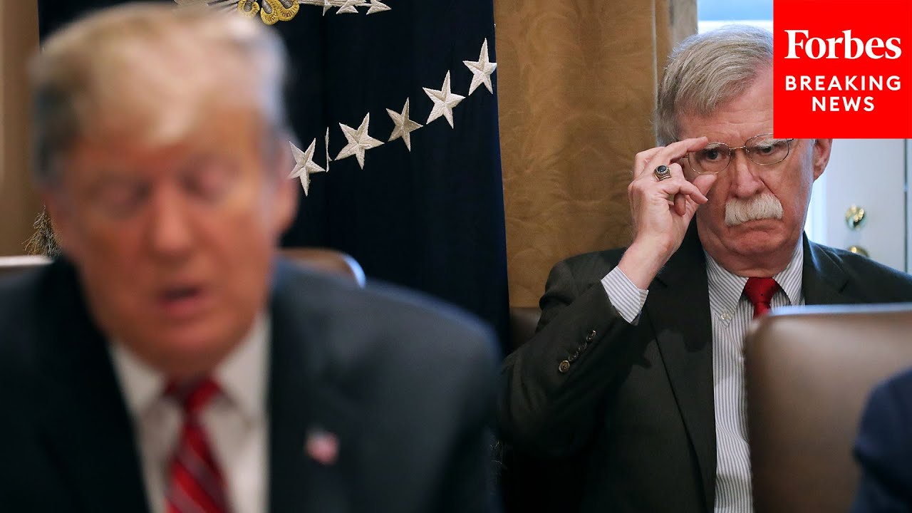 Trump Asked: 'Why Did You Remove John Bolton's Security Clearance?'