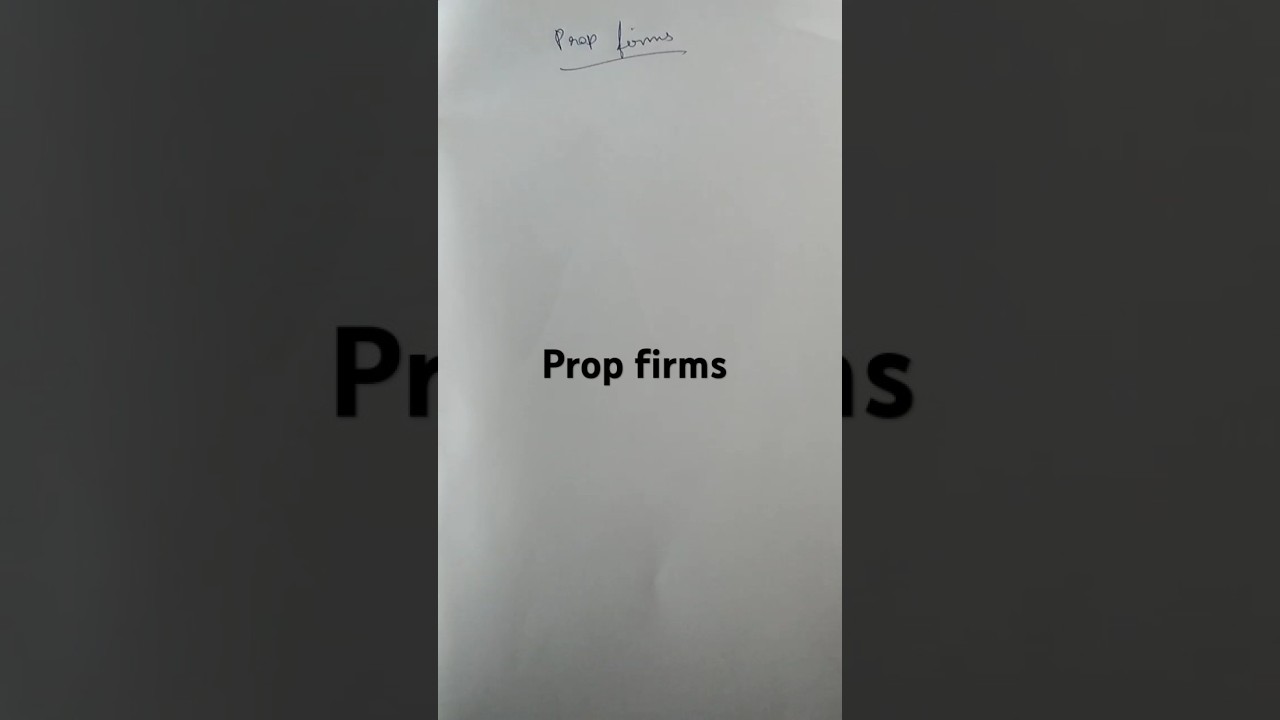 don't buy prop firm accounts without knowing this , how prop firm works #stock market trading tamil