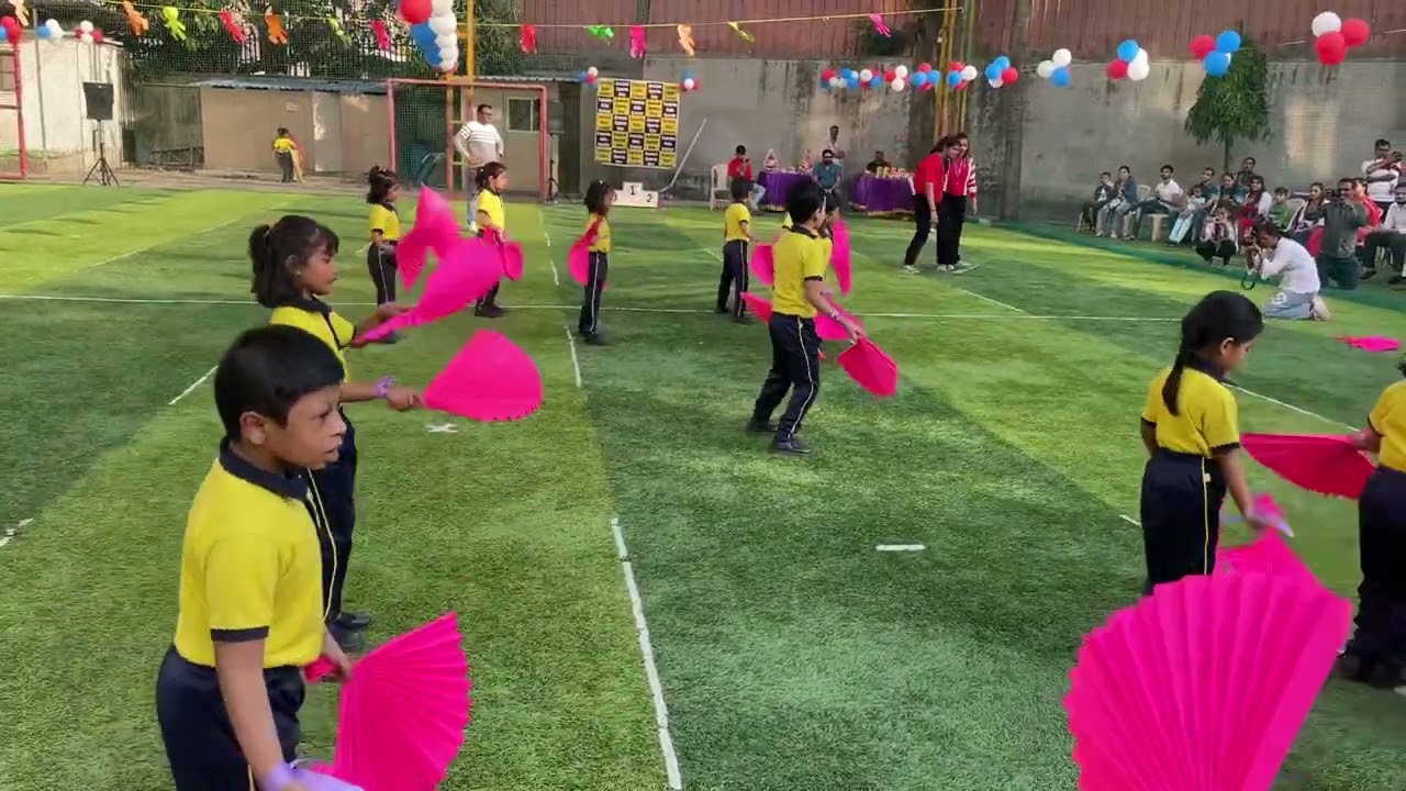 Best Fan Drill For Sports Day Our Srkg Kids #kindergarten #celebrationideas #sportsday2023