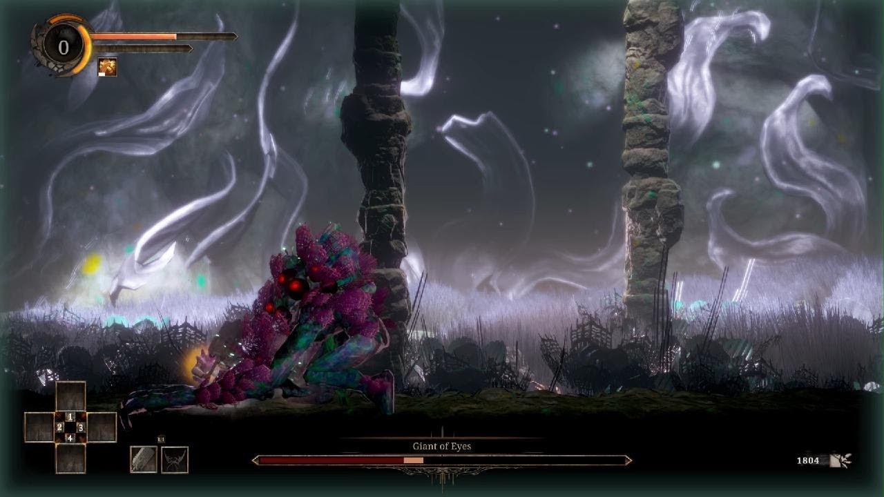 GRIME How To Beat Giant Of Eyes Boss Fight Easily