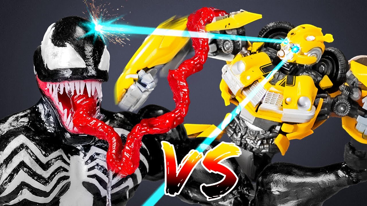 Venom VS Transformers - Epic Battle of the Most Terrifying Robots! 🚨
