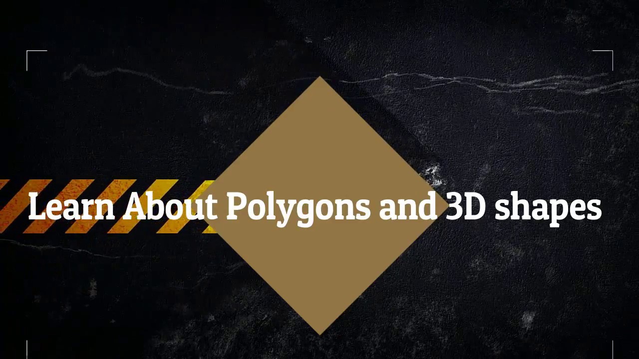 Understanding Elementary Shapes: Polygons and 3-D Shapes