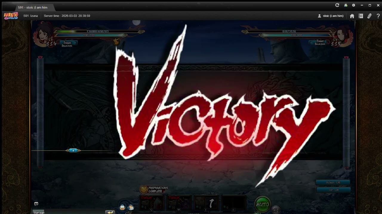 Jamaicangamer vs Reddragon Spacetime Semi Finals Naruto Online EN