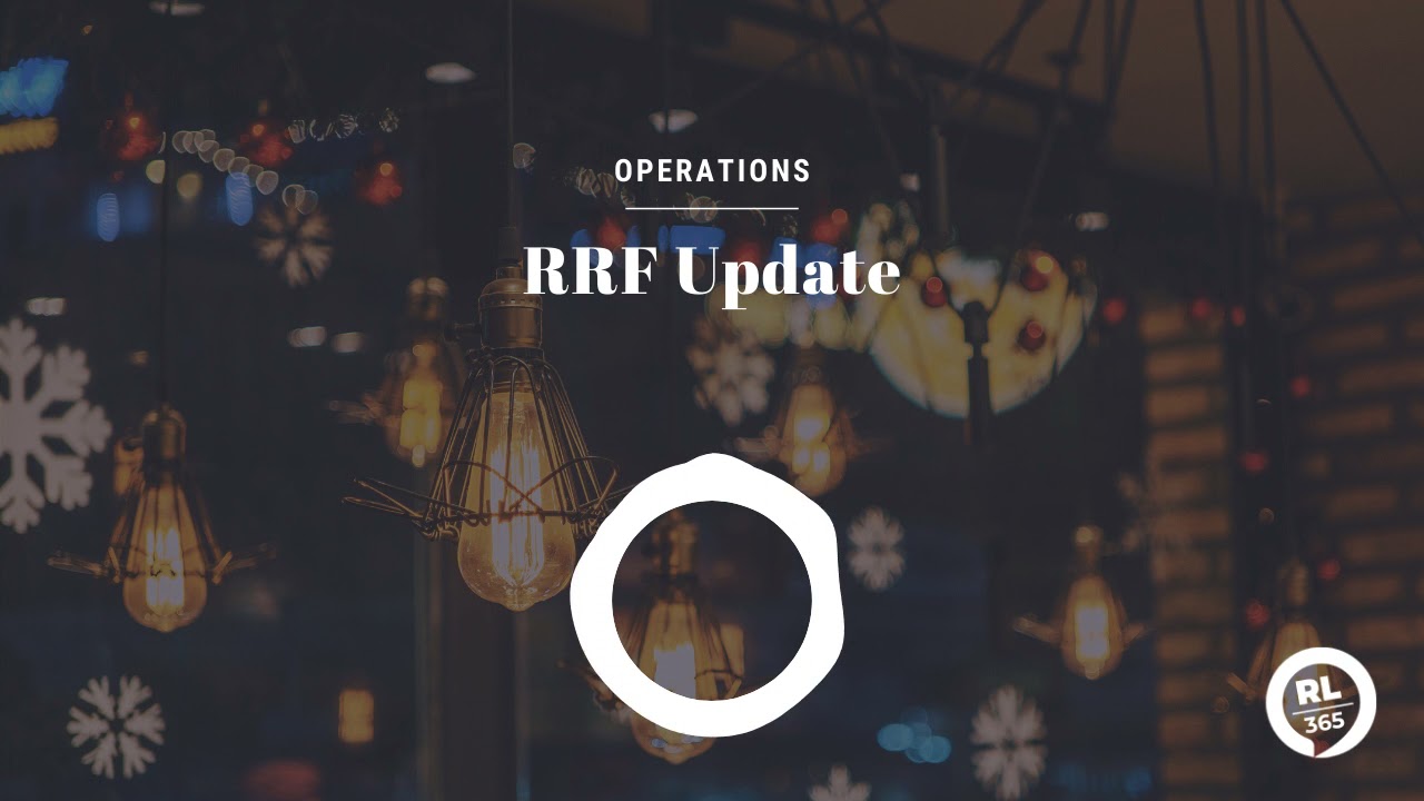 Restaurant Leadership 365: RRF Update
