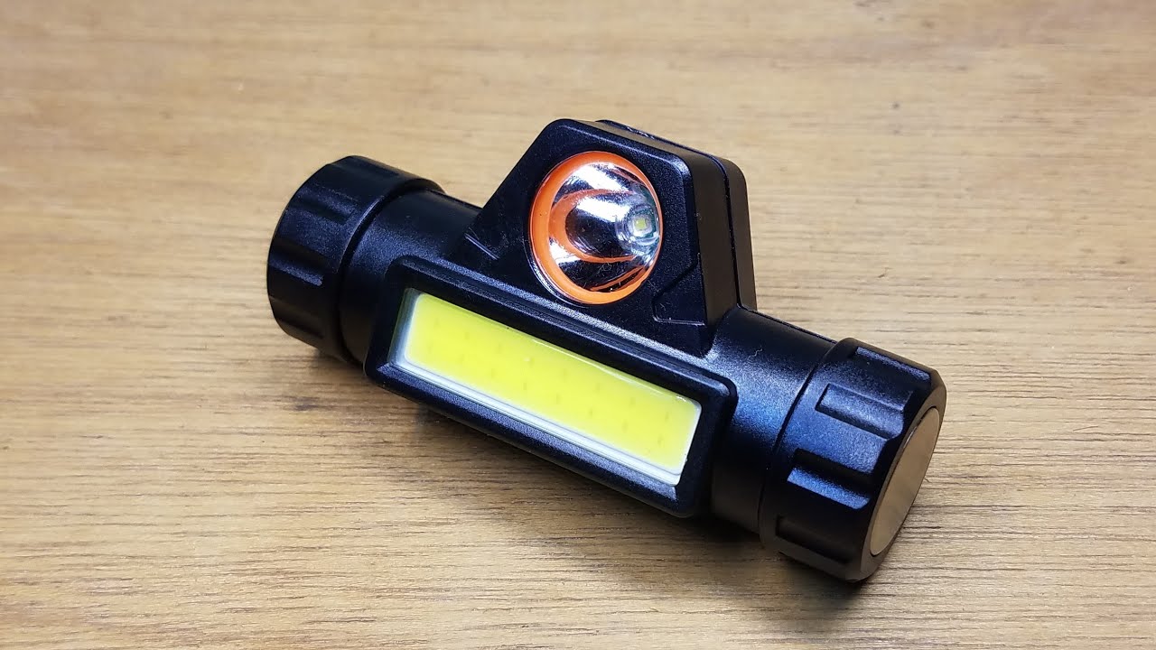 Review open inside headlamp Dim LED