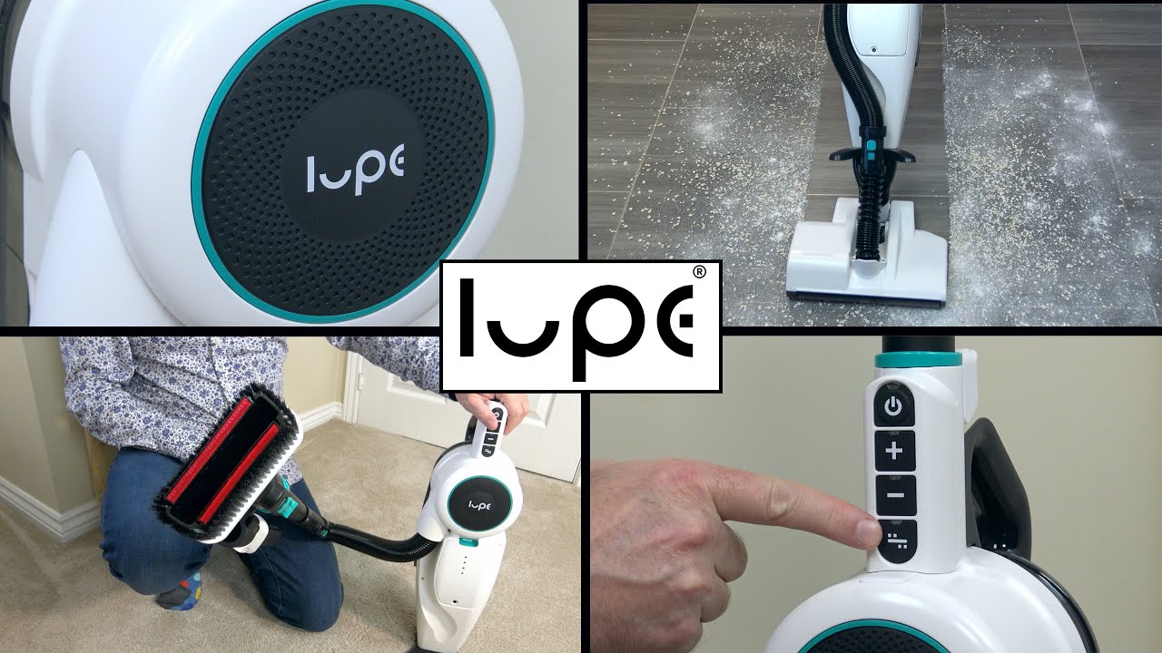 Распаковка и первая демонстрация беспроводного пылесоса Lupe Pure