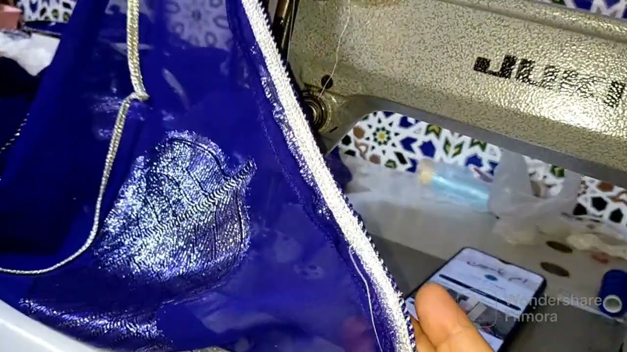 خياطة تكشيطة ثليجة بلفتاحي من جناب وكيفاش نزيد في طول